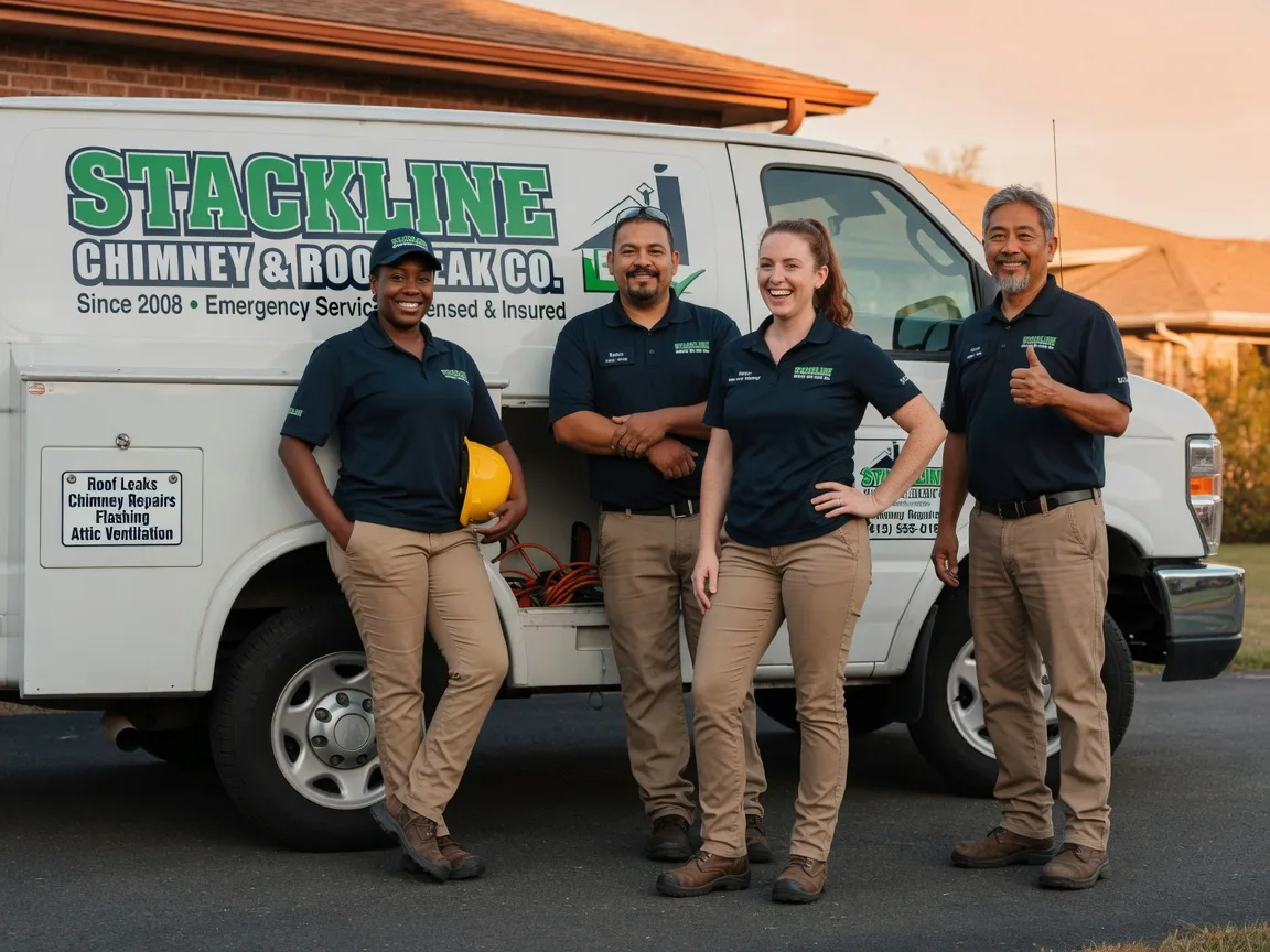 Chimney flashing repair company in Moulton, IA